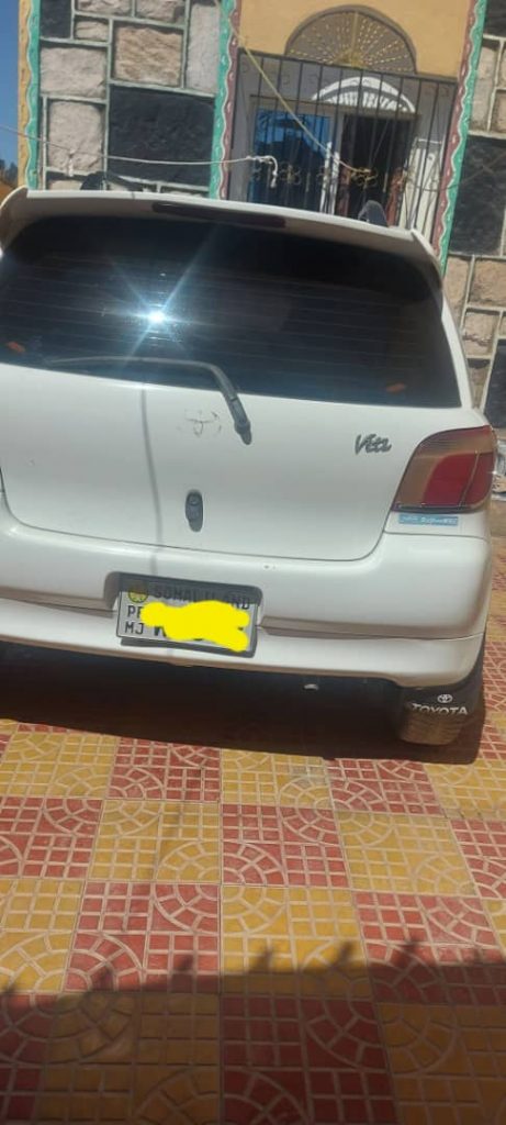 Toyota vitz for sale Hargeisa, Somaliland
