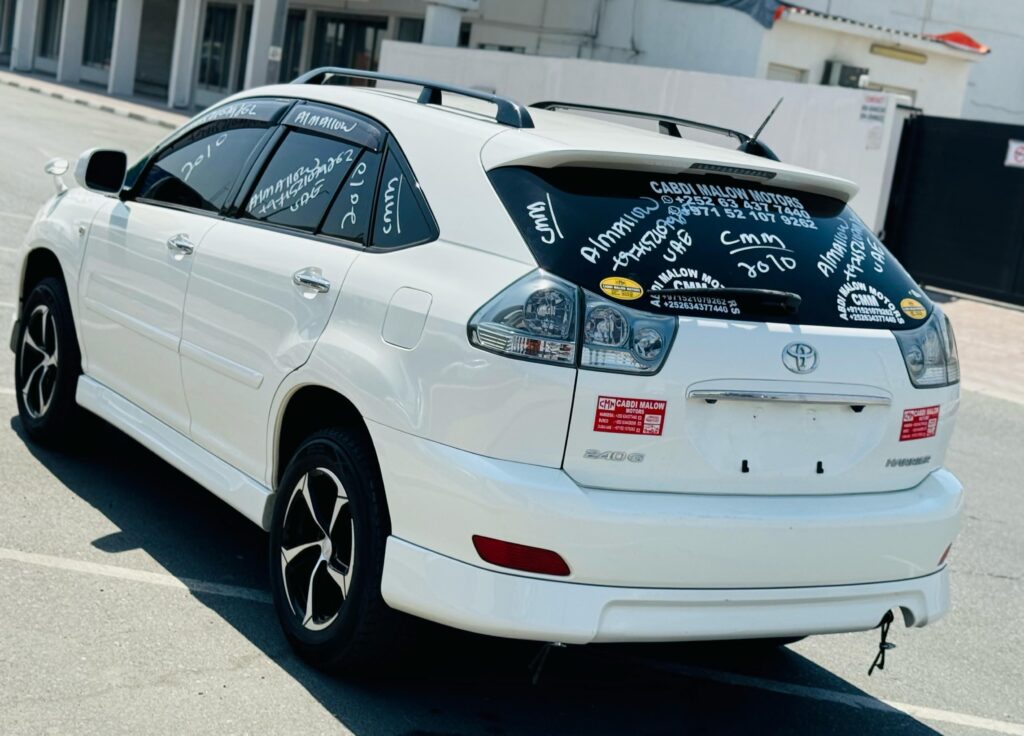 Toyota harier iib ah berbera port