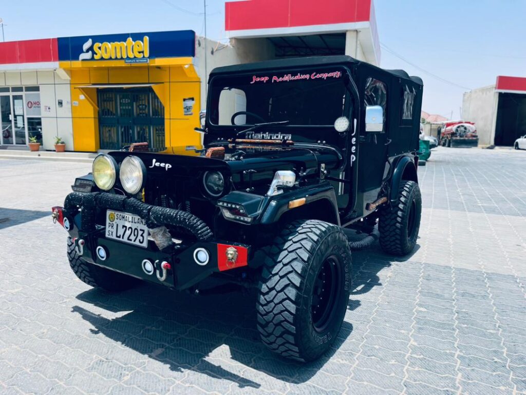 M, jeep 4×4 iib ah hargeisa