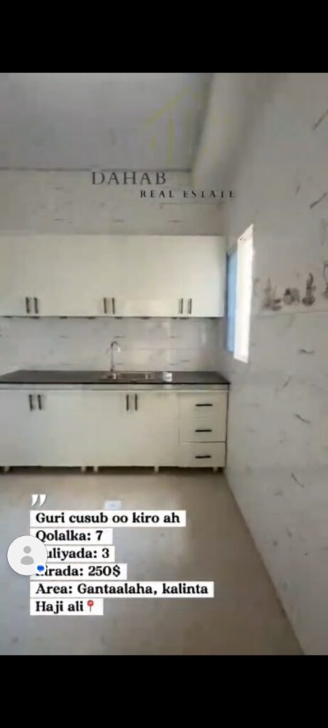 4 bedroom house brand new – Guri cusub oo kiro ah Hargeisa Somaliland